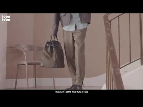 THE HERMÈS "HAUT À COURROIES" BAG REAPPEARS FOR THE F/W 2021 MEN'S COLLECTION