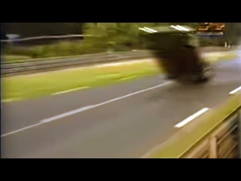 The CLK-GTR takes off at Le Mans