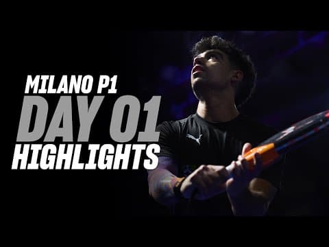 Milan Premier Padel P1 : Day 1 – Men's Highlight