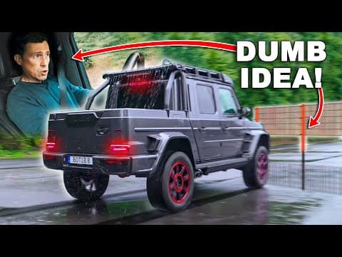 The Brabus 900 XLP, a G-Class turned pickup