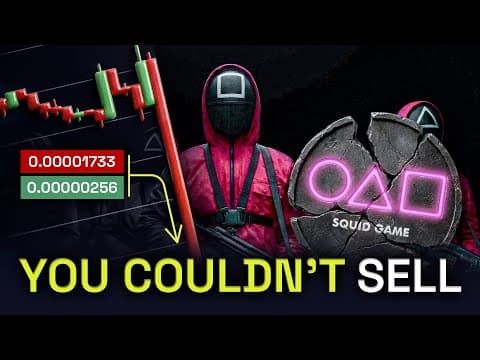 How the Squid Game Token Rug Pull Was Engineered