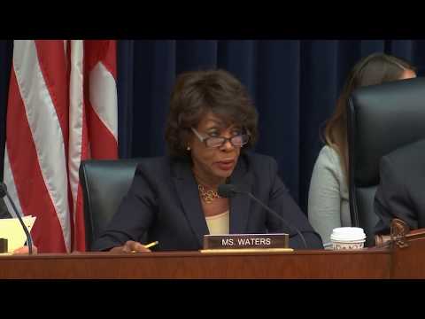 Maxine Waters questions Equifax at the Financial Services hearing