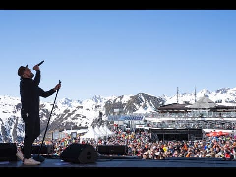 Das war... top of the mountain concert mit Max Mutzke, 17.04.2022 Idalp