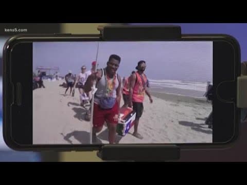 Reading the feeds at South Padre