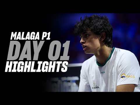 Malaga Premier Padel P1 : Day 1 - Men's Highlights