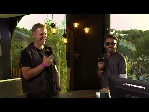 Roop at the One World Radio studio | Tomorrowland Belgium 2024