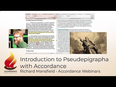 An Introduction to the Old Testament Pseudepigrapha