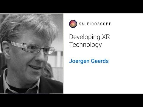 Developing XR Technology with Joergen Geerds