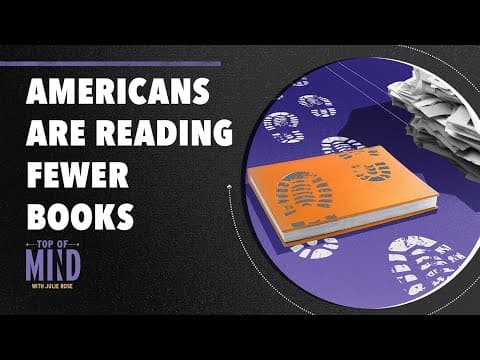 Americans are reading fewer books. Does it matter?
