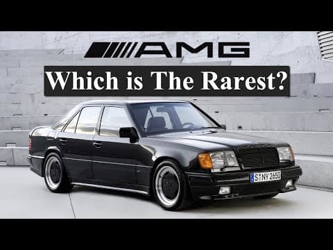 Counting Down The Rarest Mercedes-AMGs Ever Made