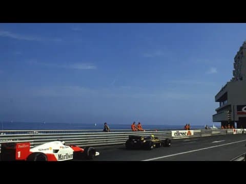 1986 R4 Monaco - Ayrton Senna vs Alain Prost