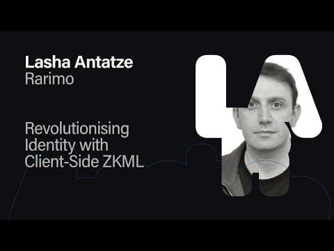 Revolutionising Identity with Client-SIde ZKMI - Lasha Antatze