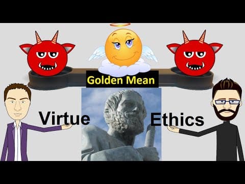Aristotle's virtue ethics, eudaimonia & the golden mean