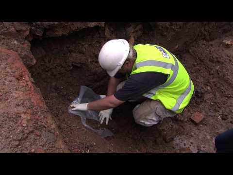 The moment the remains were found