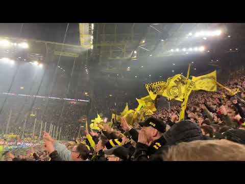 Südtribüne highlights and choreo, BVB 4-0 Eintracht Frankfurt