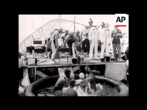 First royal visit to the Solomon Islands Protectorate, April 1959