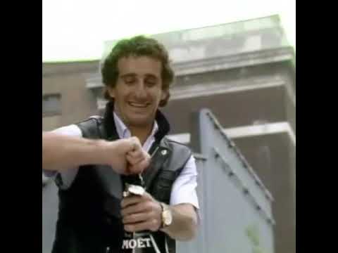 1985: Terry Wogan Comedy Sketch w/ Alain Prost's McLaren @bigzeddie76