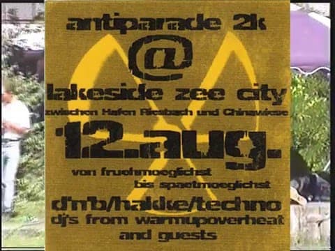 The Antiparade Soundsystem, 2000