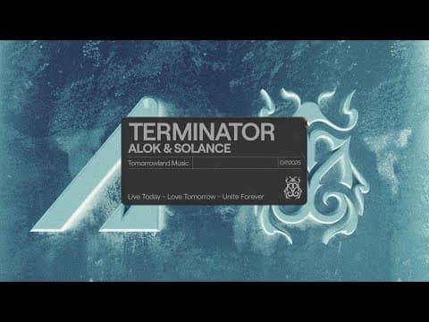 Alok & SOLANCE - Terminator (Official Audio)