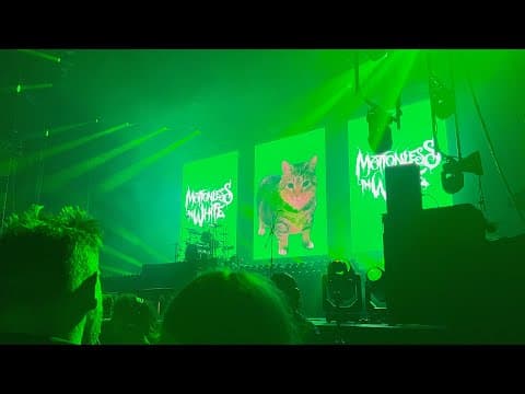 Oiia Oiia Cat - Motionless In White, Margaret Court Arena, Melbourne, June 24 2026