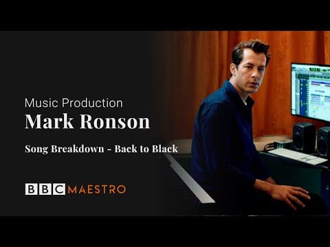 Mark Ronson breaks down Back to Black