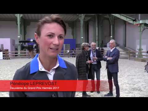 Interview Pénélope Leprevost - 2e Grand Prix Hermès 2017