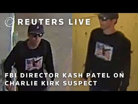 Reuters live: FBI news conference on the suspect
