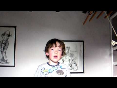 Orrin Aged 4 Singing Ellan Vannin in Manx Gaelic