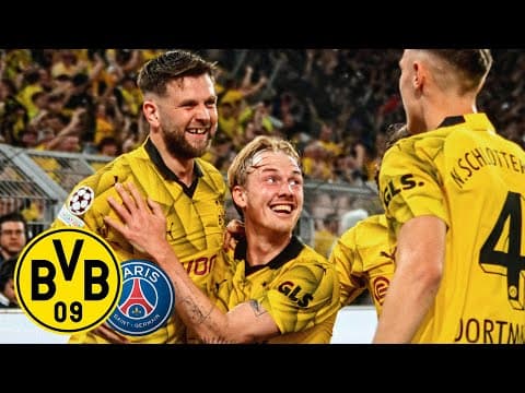 Champions League semi-final 1st leg 2024 vs PSG