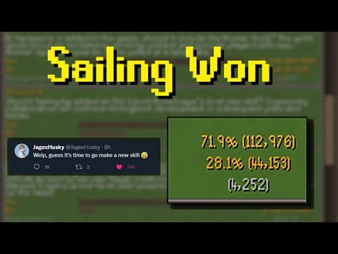Sailing passes the poll