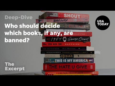 Who should decide which books are banned?