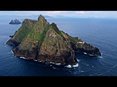 Skellig Michael From the Air