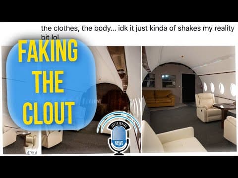 Influencers exposed for renting a fake private jet (LA)