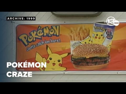 Pokémon craze at Burger King — 13WHAM archive (Nov 1999)
