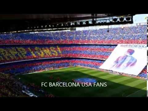 TRIBUTE TO XAVI AT THE CAMP NOU