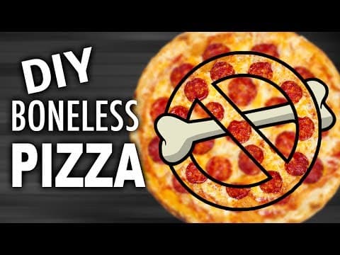 DIY boneless pizza (HellthyJunkFood)