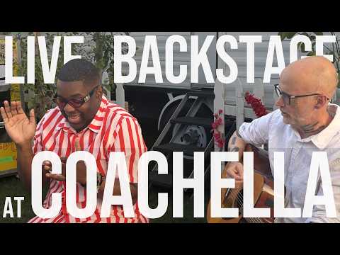 Moby & Jacob Lusk - 'Natural Blues' (Live from Backstage of Coachella)