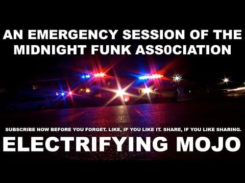 THE INTERNATIONAL MIDNIGHT FUNK ASSOC IS NOW BEING CALLED TO ORDER. PUSH THE SUBSCRIPTION BUTTON NOW