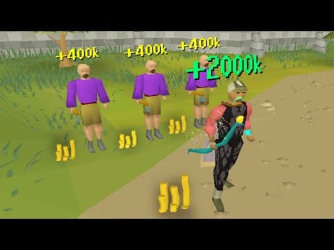 Building a gold farm from the inside