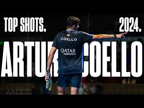 BEST OF 2024: The No.1 Arturo Coello's best shots in 2024