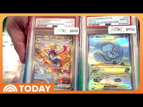TODAY: Pokémon cards see a resurgence