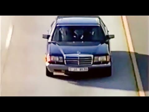 1988 Mercedes S-Class commercial - HOW fast are we going?!