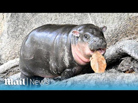 Moo Deng: The viral baby pygmy hippo becomes global TikTok star
