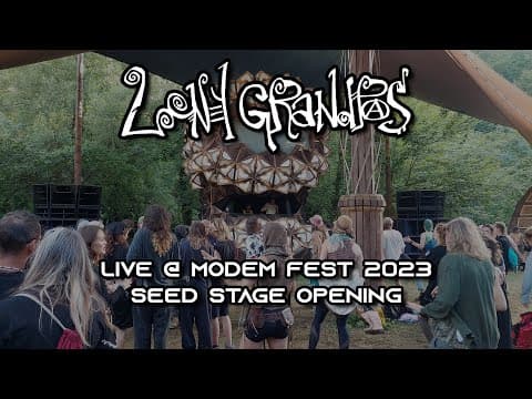Looney Grandpas opening the Seed stage