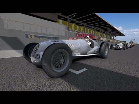 100 Years of Grand Prix - 1937 - Mercedes W125 at Avus