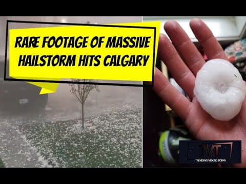 The 2020 Calgary hailstorm