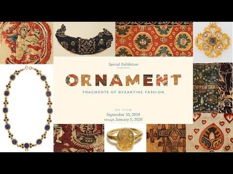 Perspectives on Byzantine Fashion at Dumbarton Oaks