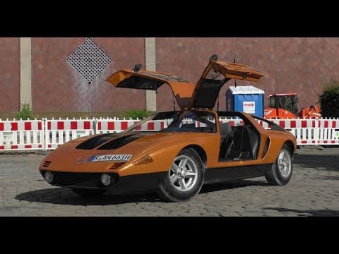 1 of 1 Road Legal Mercedes C111 II | Start Up + Driving | Munich