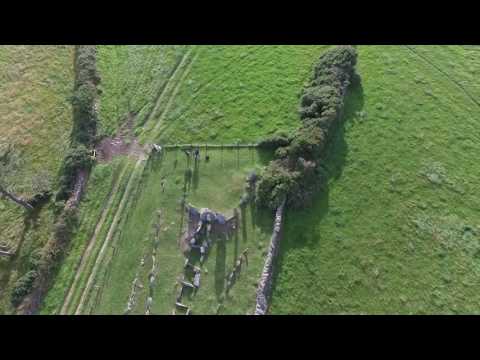 Cashtal yn Ard by Drone - Isle of Man 2016