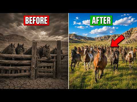 North Dakota Saved Its Last Wild Horses - What 50 Years Did Was Impossible